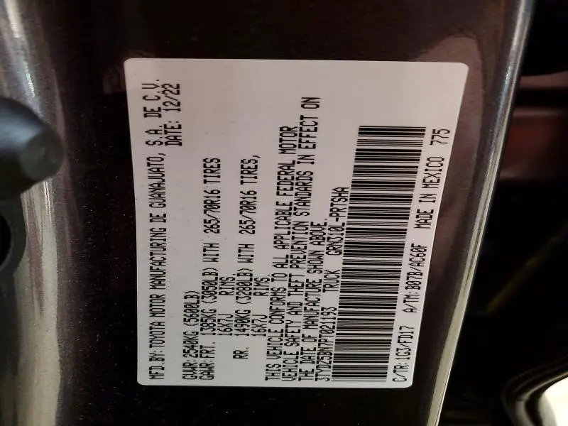 2023 TOYOTA TACOMA TRD OFF ROAD  