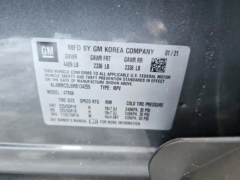 2021 BUICK ENCORE GX PREFERRED  
