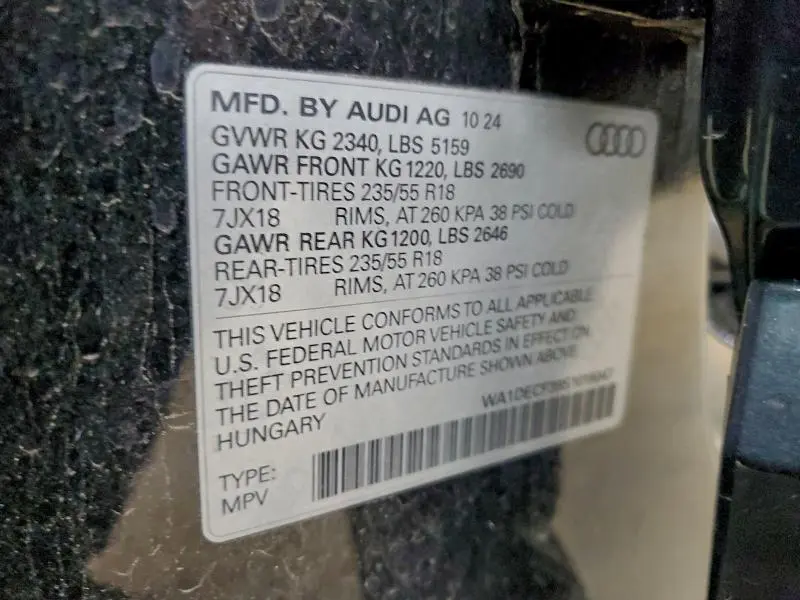 2025 AUDI Q3 PREMIUM S LINE 45  