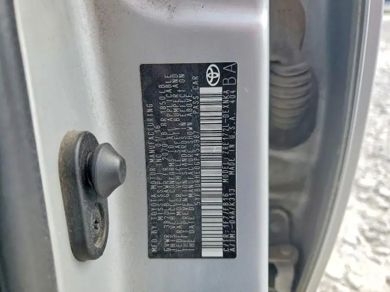 2016 TOYOTA COROLLA LE  