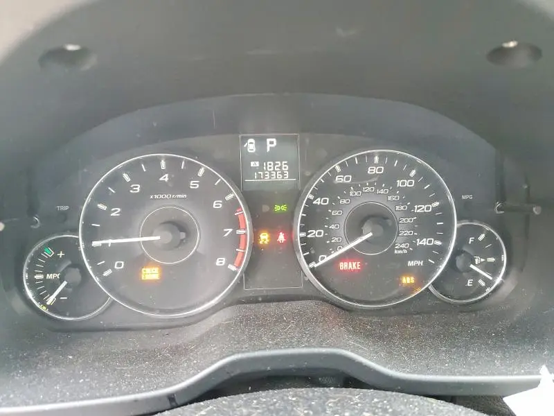 2012 SUBARU OUTBACK 2.5I  