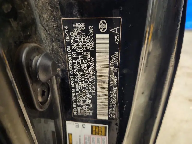 2015 SCION TC BASE  