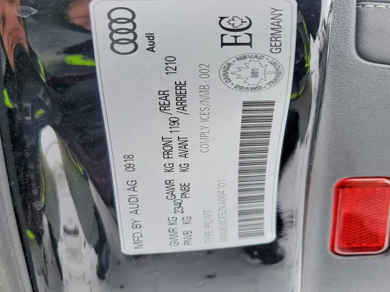 2019 AUDI S5 PRESTIGE  