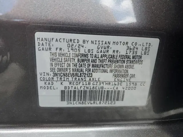 2024 NISSAN VERSA SV  