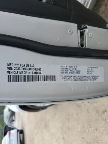 2021 DODGE CHARGER SXT  