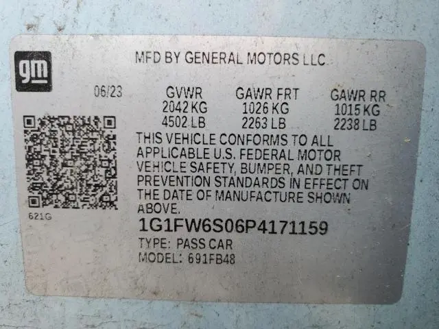 2023 CHEVROLET BOLT EV 1LT  