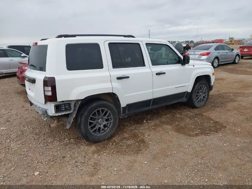 2016 JEEP PATRIOT SPORT