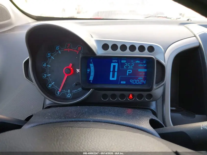 2015 CHEVROLET SONIC LTZ AUTO