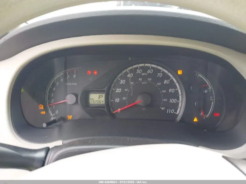 2012 TOYOTA SIENNA LE V6 8 PASSENGER