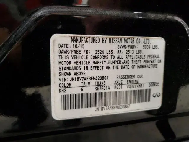 2015 INFINITI Q50 BASE  