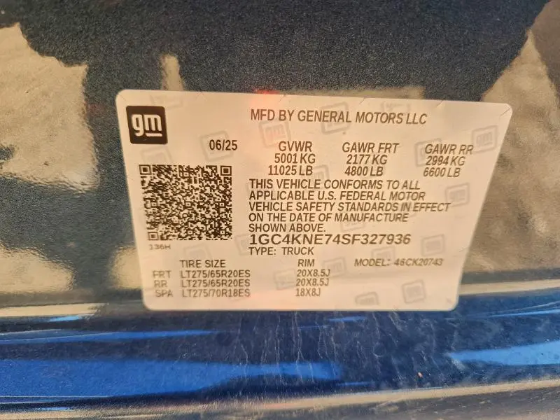 2025 CHEVROLET SILVERADO K2500 HEAVY DUTY LT  