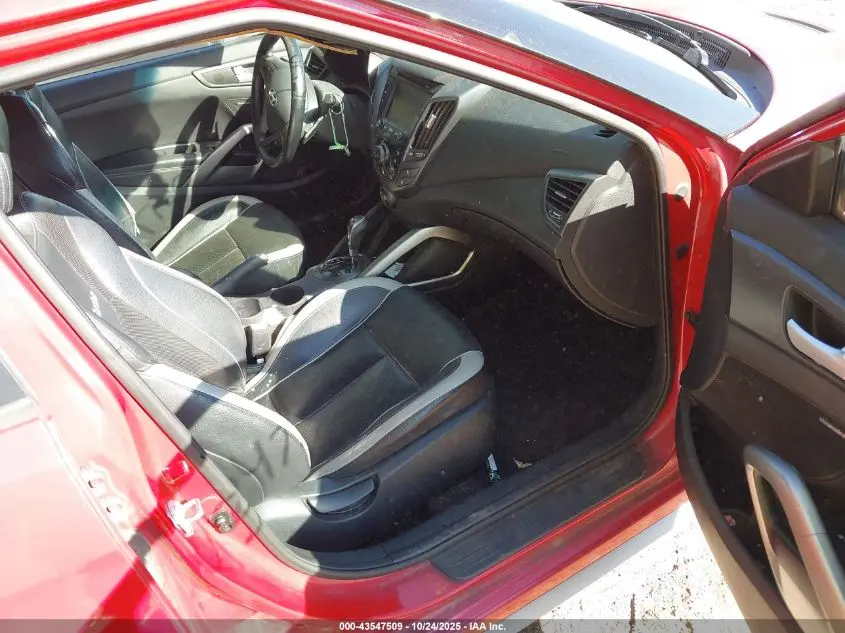 2014 HYUNDAI VELOSTER TURBO W/BLACK