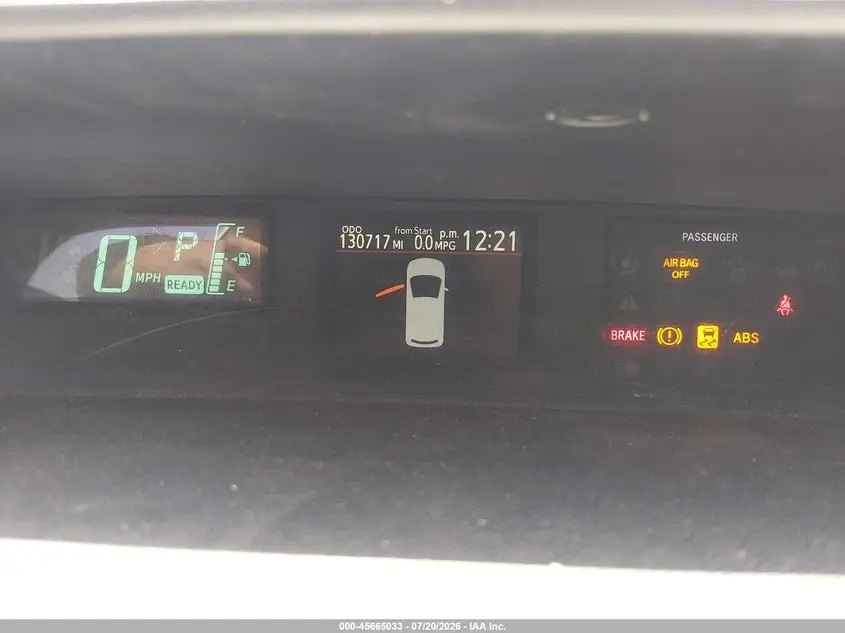 2012 TOYOTA PRIUS C THREE