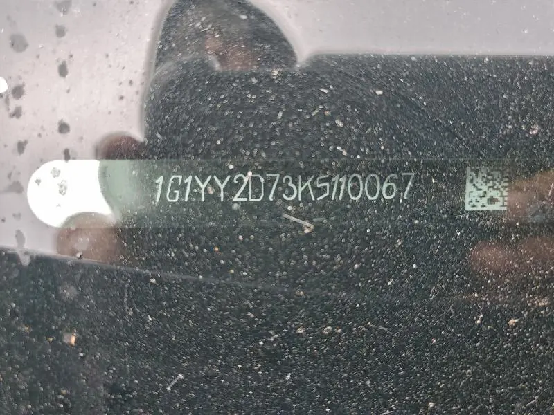 2019 CHEVROLET CORVETTE GRAND SPORT 2LT  