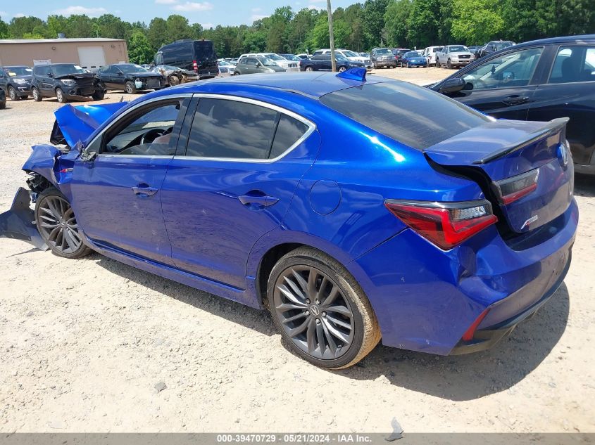 2019 ACURA ILX PREMIUM   A-SPEC PACKAGES/TECHNOLOGY   A-SPEC PACKAGES