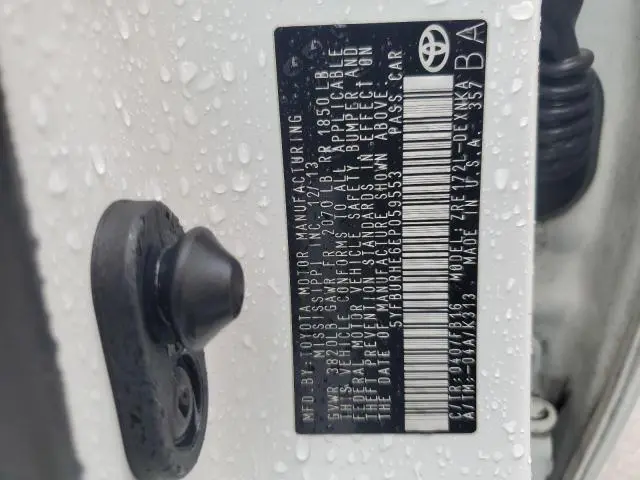 2014 TOYOTA COROLLA L  