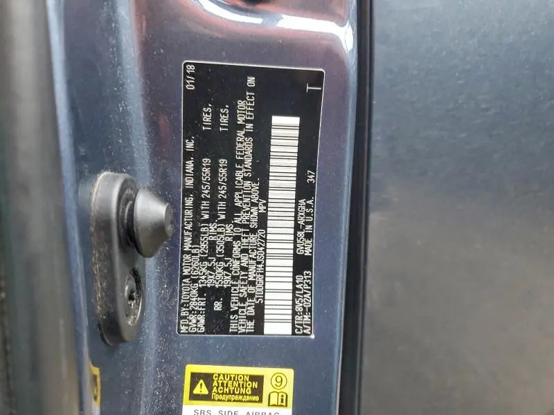 2018 TOYOTA HIGHLANDER HYBRID LIMITED  