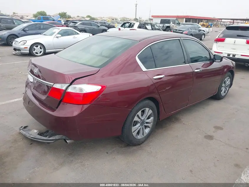 2013 HONDA ACCORD LX