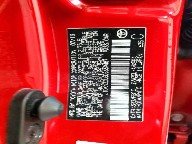 2013 TOYOTA PRIUS TWO  