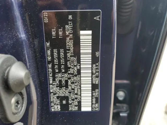 2023 TOYOTA HIGHLANDER HYBRID PLATINUM  