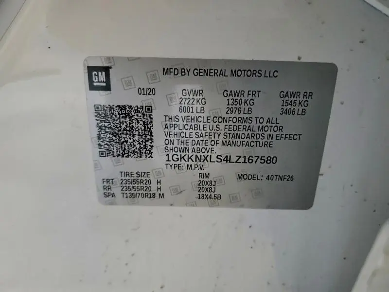 2020 GMC ACADIA DENALI  