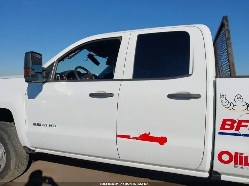 2018 CHEVROLET SILVERADO 2500HD WT