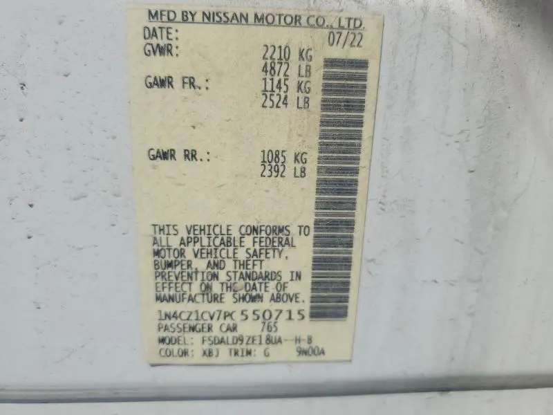 2023 NISSAN LEAF SV PLUS  