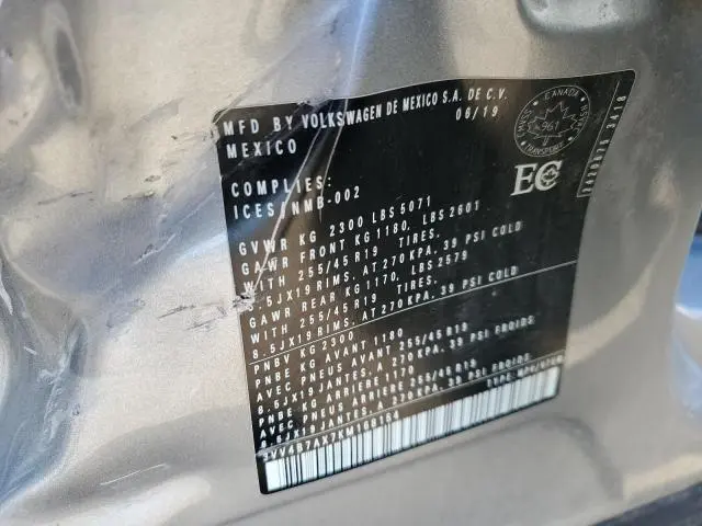 2019 VOLKSWAGEN TIGUAN SEL PREMIUM  