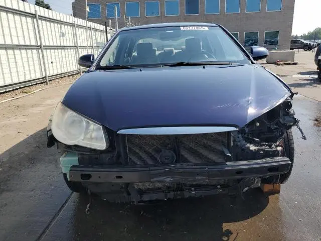 2010 HYUNDAI ELANTRA BLUE  