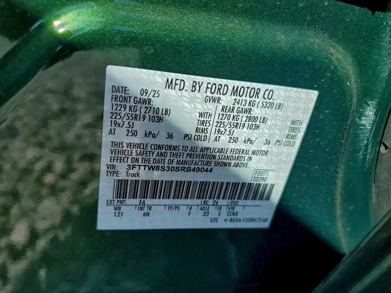 2025 FORD MAVERICK LARIAT  