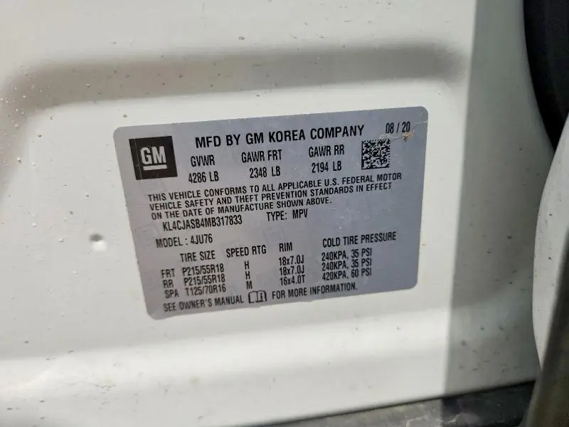 2021 BUICK ENCORE PREFERRED  