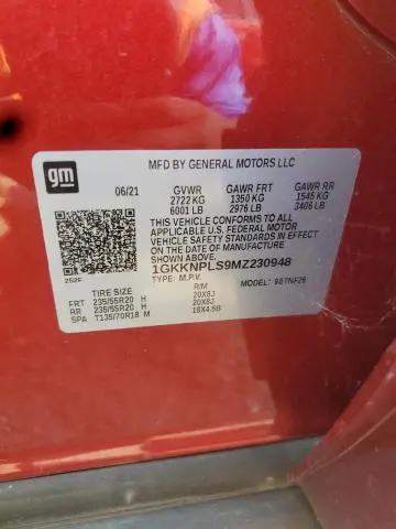 2021 GMC ACADIA DENALI  