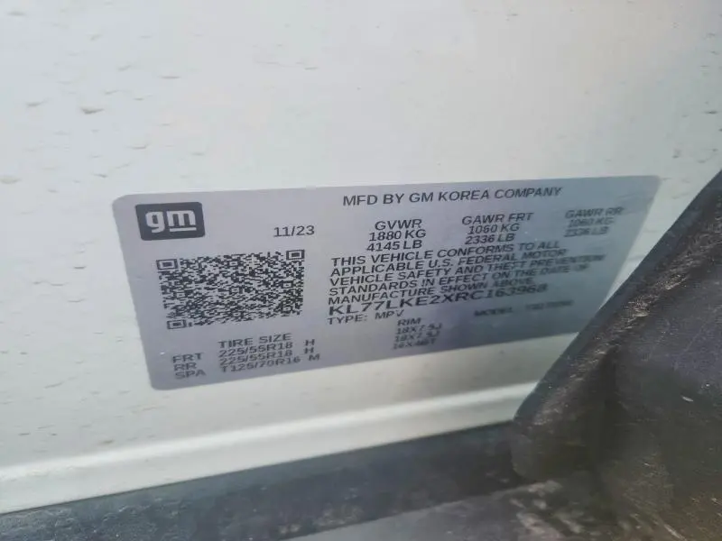 2024 CHEVROLET TRAX ACTIV  