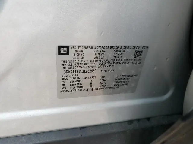 2018 GMC TERRAIN SLE