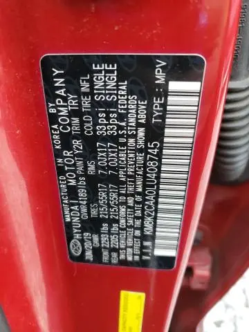 2020 HYUNDAI KONA SEL  