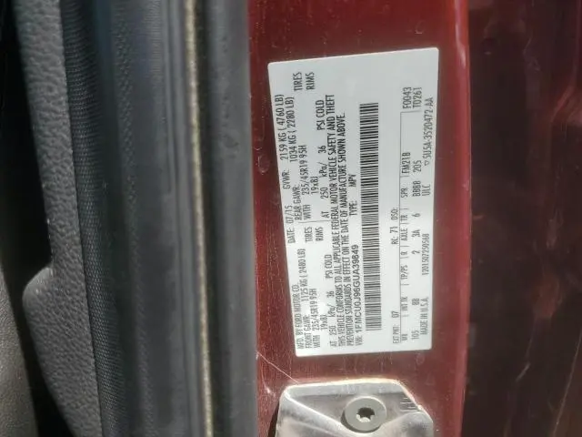 2016 FORD ESCAPE TITANIUM  
