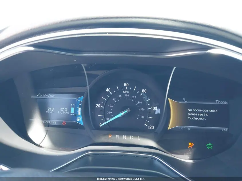 2013 FORD FUSION HYBRID TITANIUM