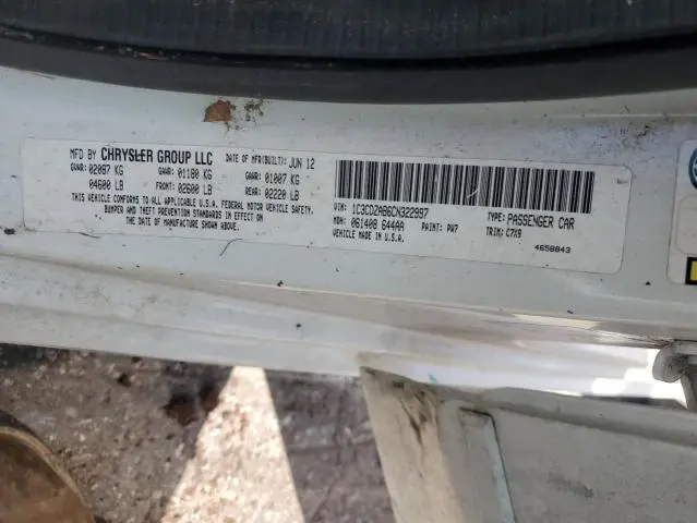 2012 DODG AVENGER SE   