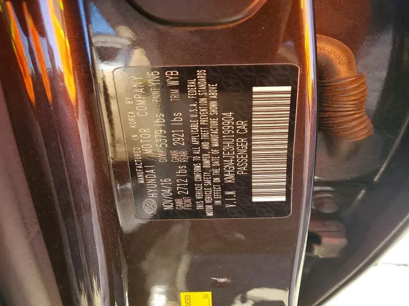 2017 GENESIS G80 BASE  