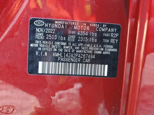 2023 HYUNDAI SONATA SEL