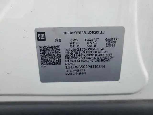 2023 CHEVROLET BOLT EV 1LT  