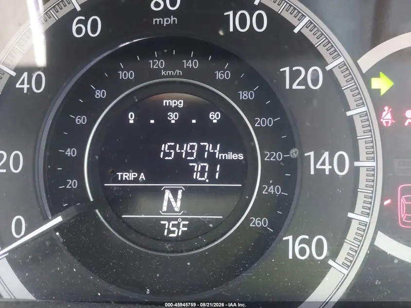 2015 HONDA ACCORD EX