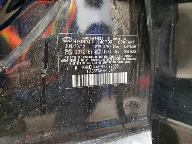 2013 HYUNDAI ELANTRA GLS  