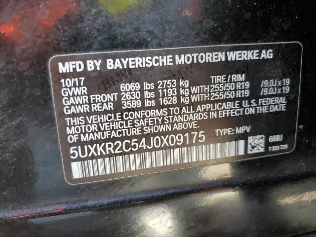 2018 BMW X5 SDRIVE35I  