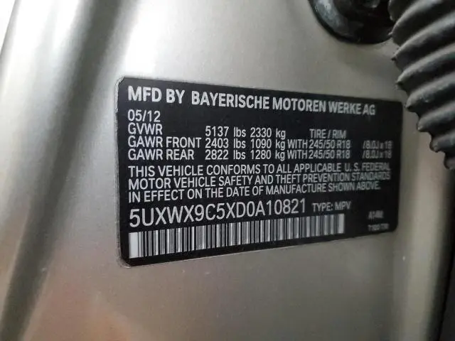 2013 BMW X3 XDRIVE28I  