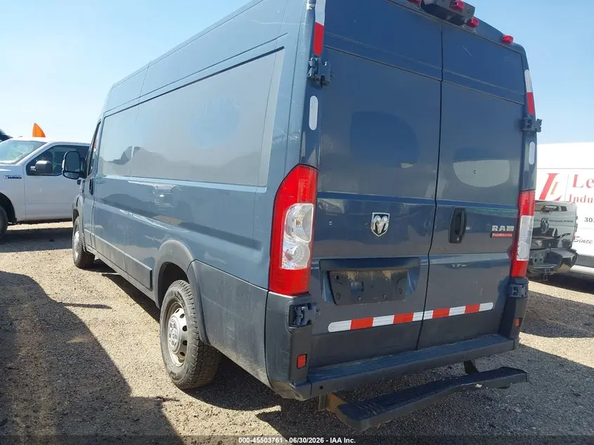 2019 RAM PROMASTER 3500 CARGO VAN HIGH ROOF 159 WB EXT