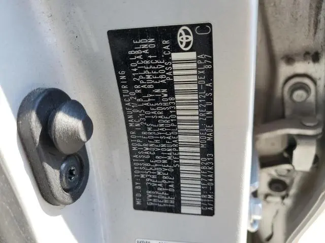 2020 TOYOTA COROLLA LE  