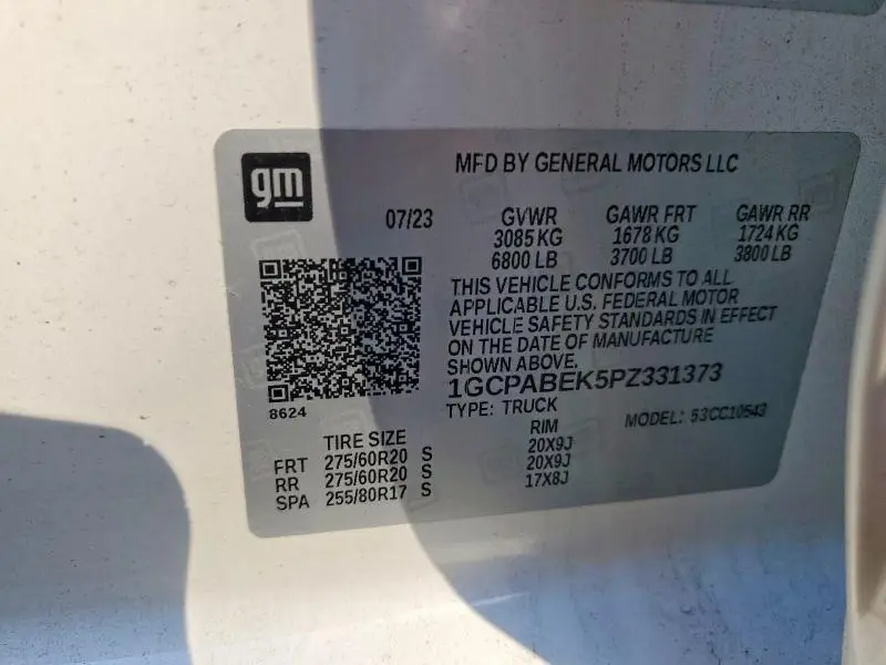 2023 CHEVROLET SILVERADO C1500 CUSTOM  