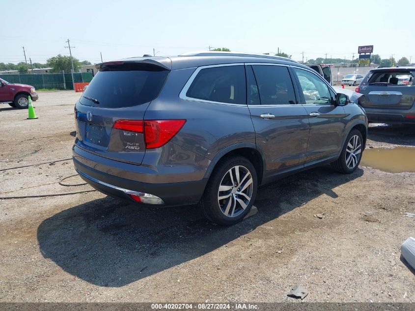 2017 HONDA PILOT ELITE