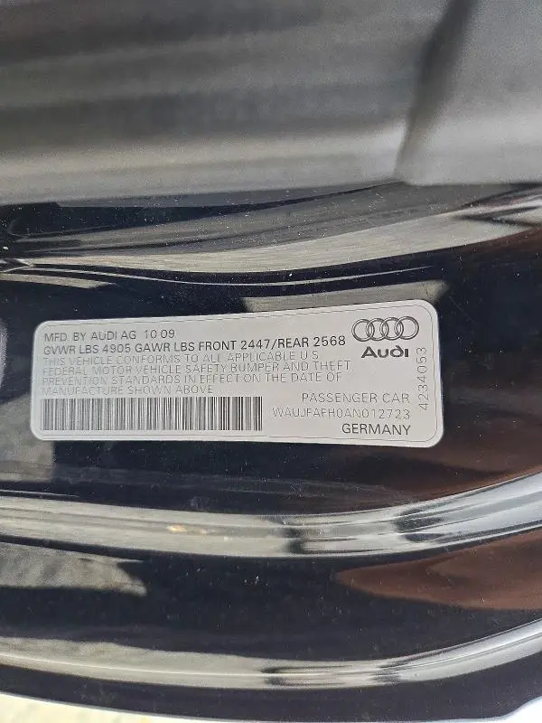 2010 AUDI A5 PREMIUM PLUS  